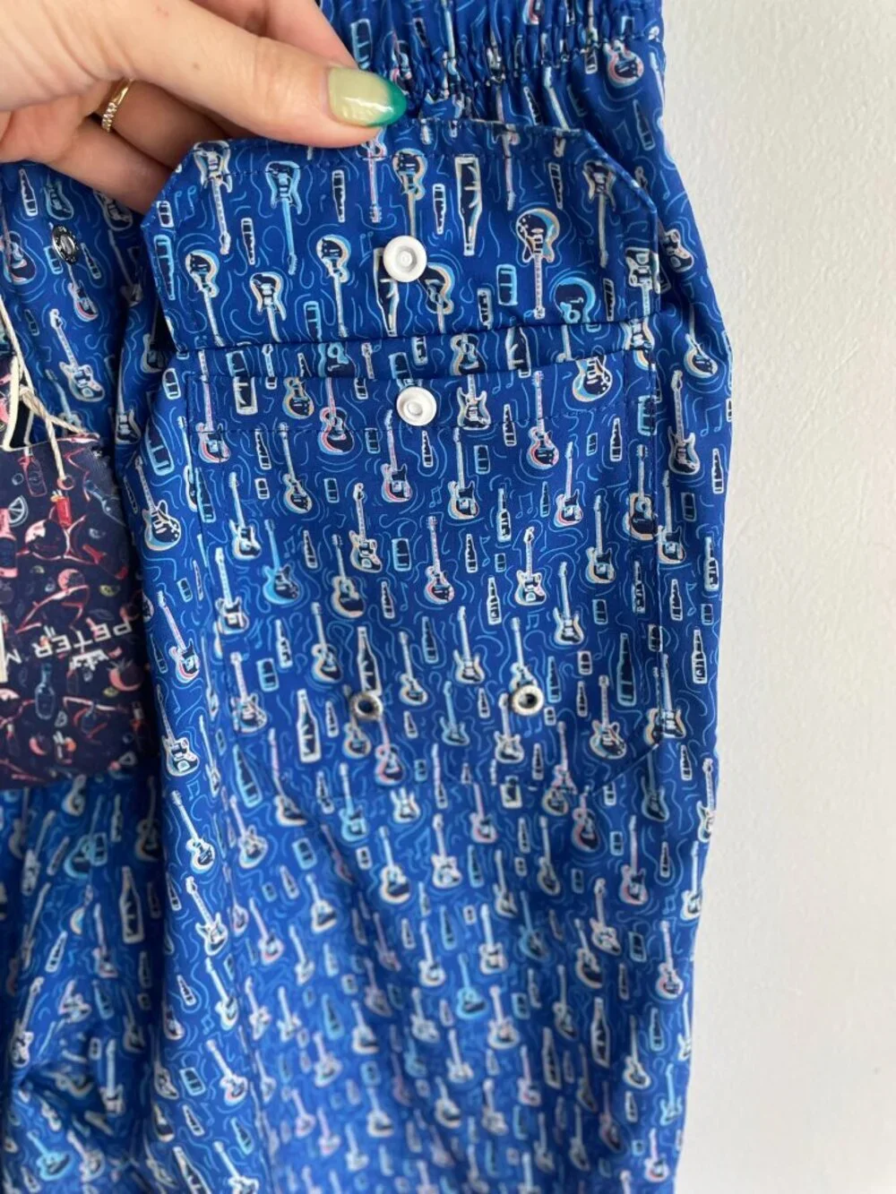 NWT Peter Millar - Men's Seaside Bottleneck Swim Trunk w/ Koozie - Size S​